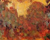 克劳德 莫奈 : The House Seen from the Rose Garden